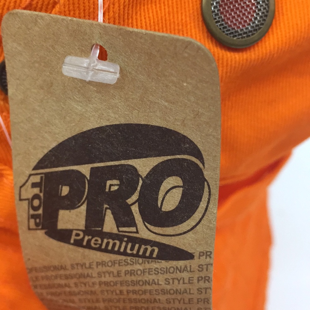 NWT 1 Top Pro Orange Fishing Bucket Hat Men’s - Picture 3 of 10